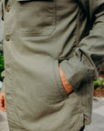 9oz Herringbone Military Shirt - Olive Drab Green IHSH-385-ODG