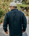 Mechanic Shirt - Midnight Linen/ Viscose