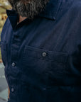 Short Sleeve Work Shirt- Midnight Twill