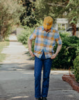 Jove- Sunrise plaid