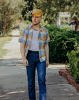 Jove- Sunrise plaid