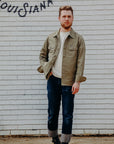 9oz Herringbone Military Shirt - Beige IHSH-385-BEI