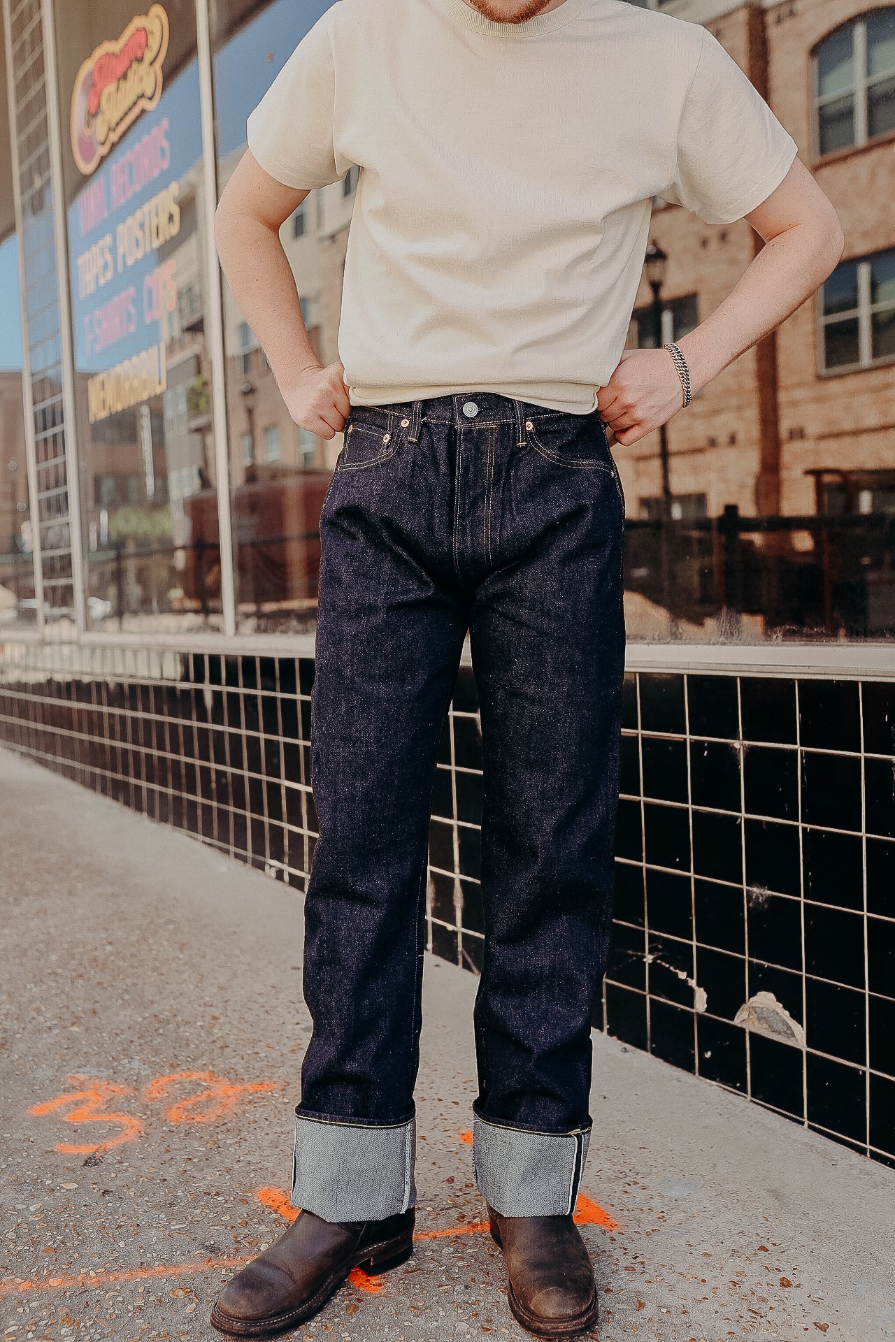 1955Z Cut- 14oz Indigo Denim (SC42955A)