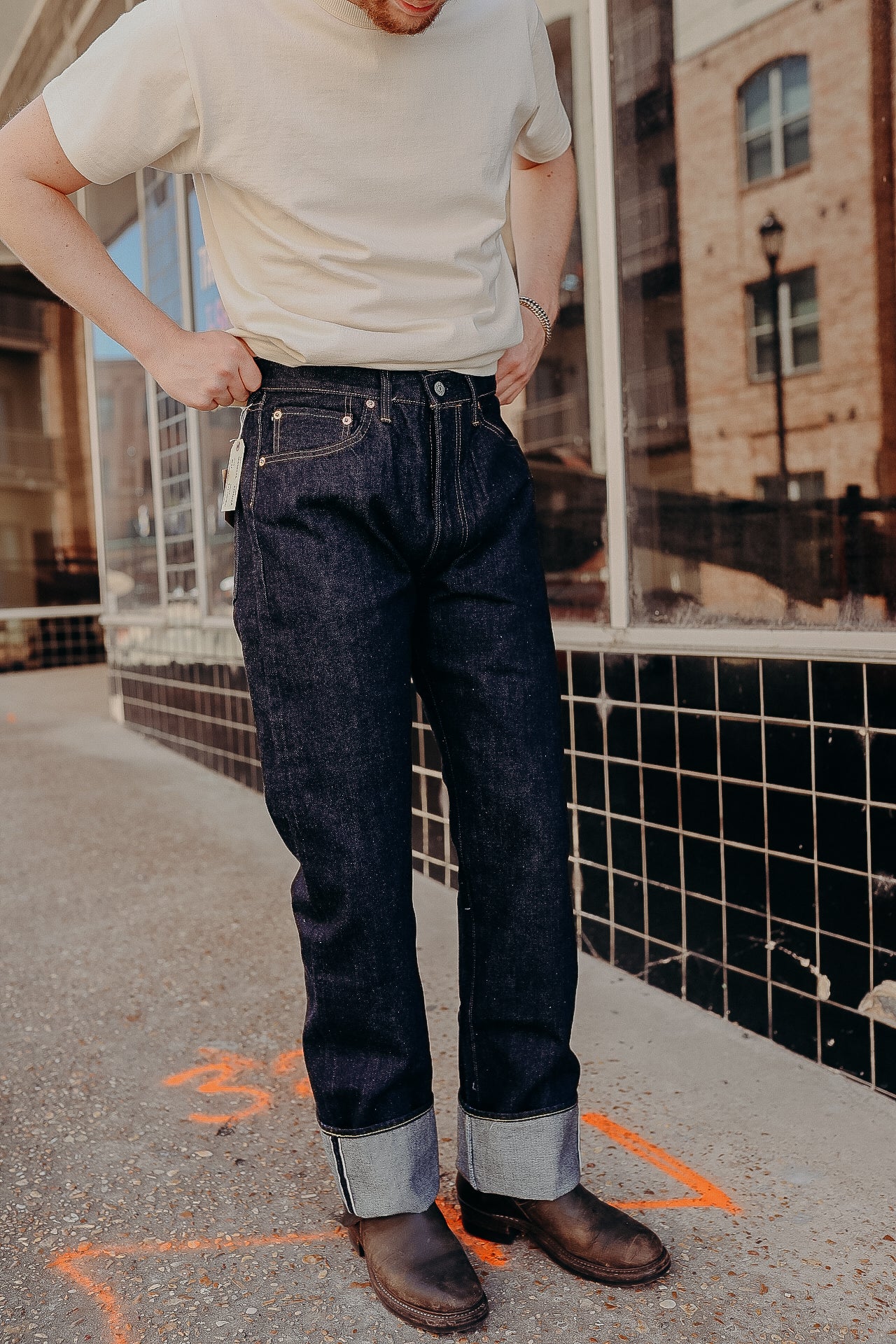 1955Z Cut- 14oz Indigo Denim (SC42955A)