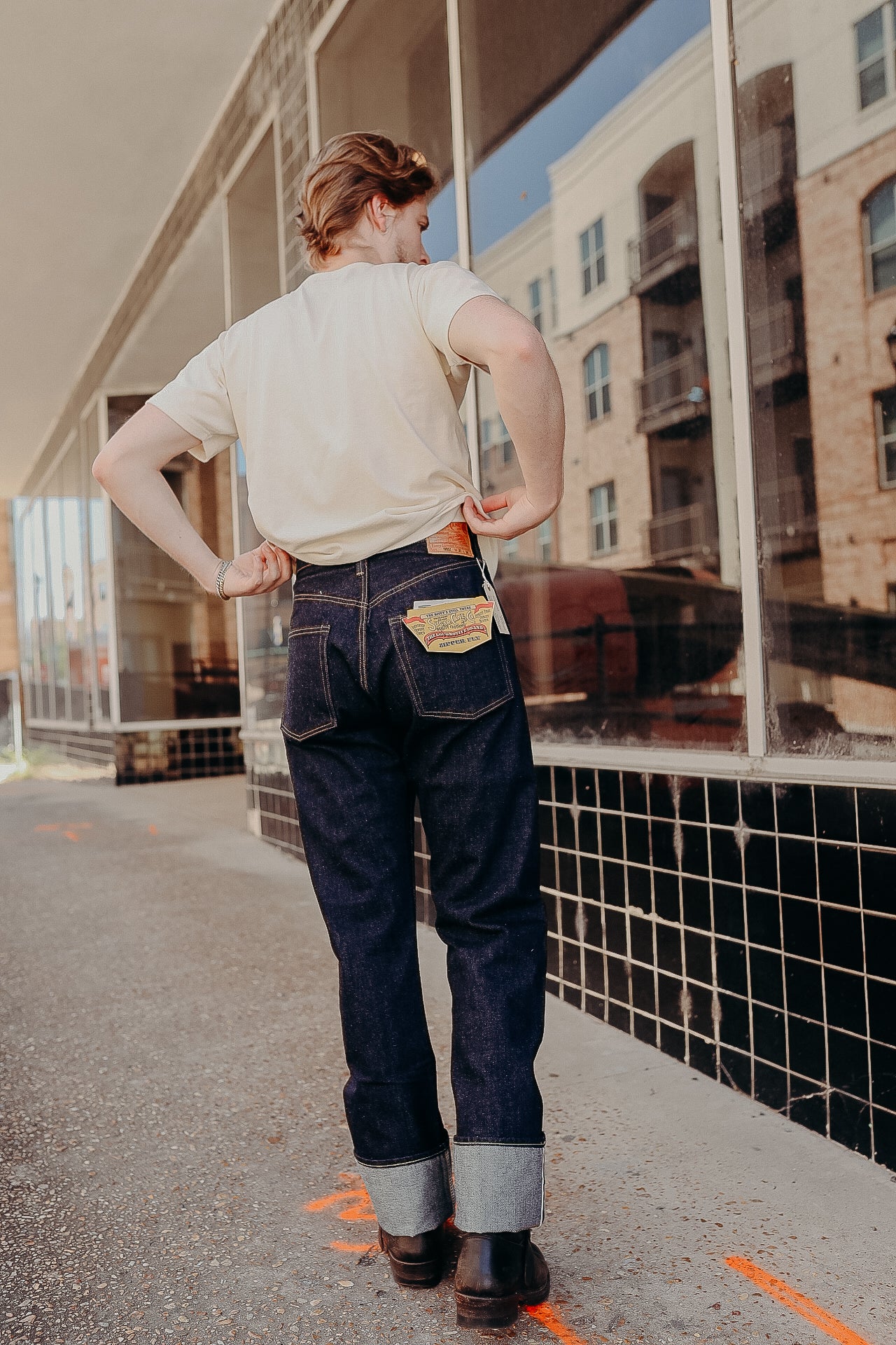 1955Z Cut- 14oz Indigo Denim (SC42955A)