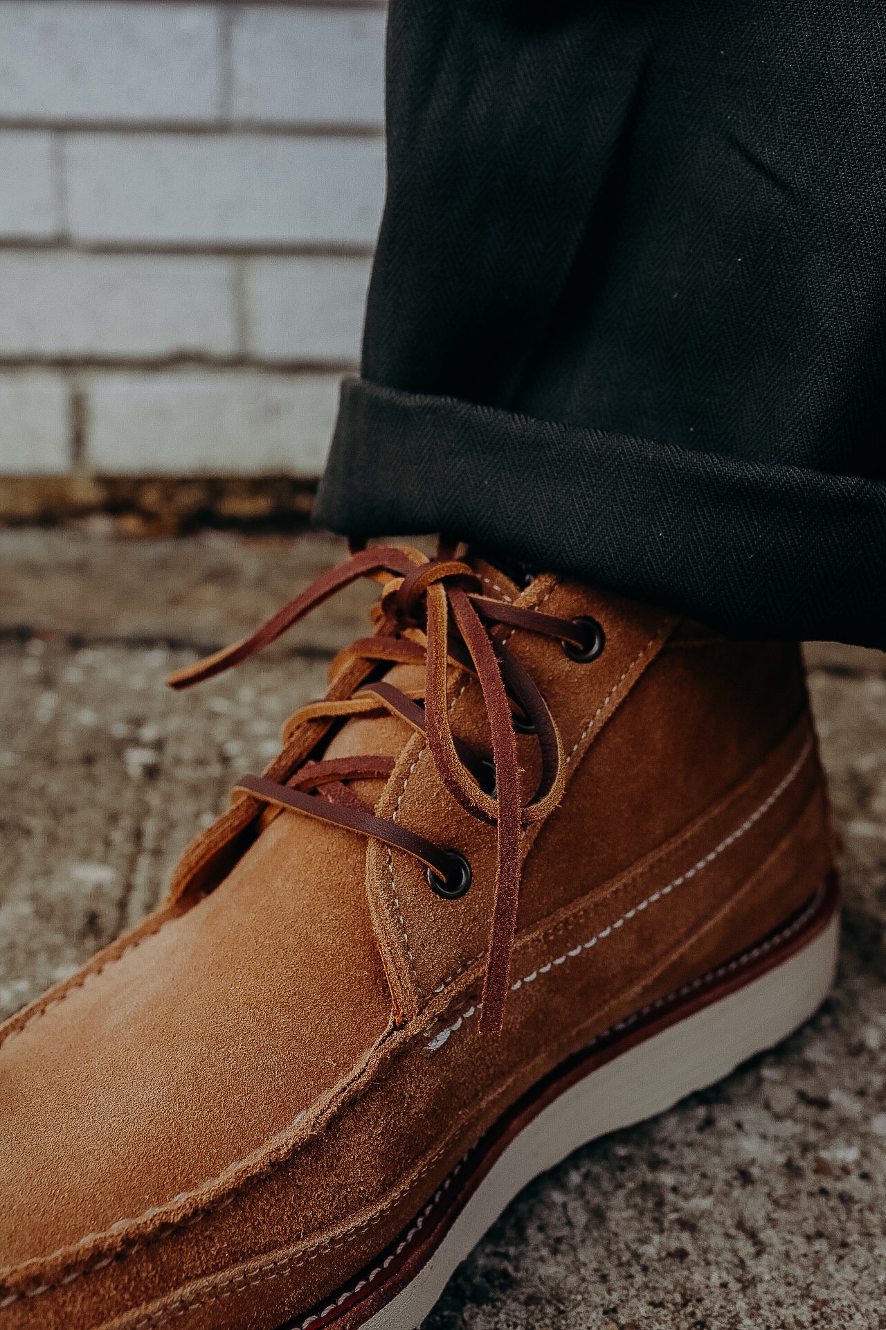 Scout Boot in Toast Suede