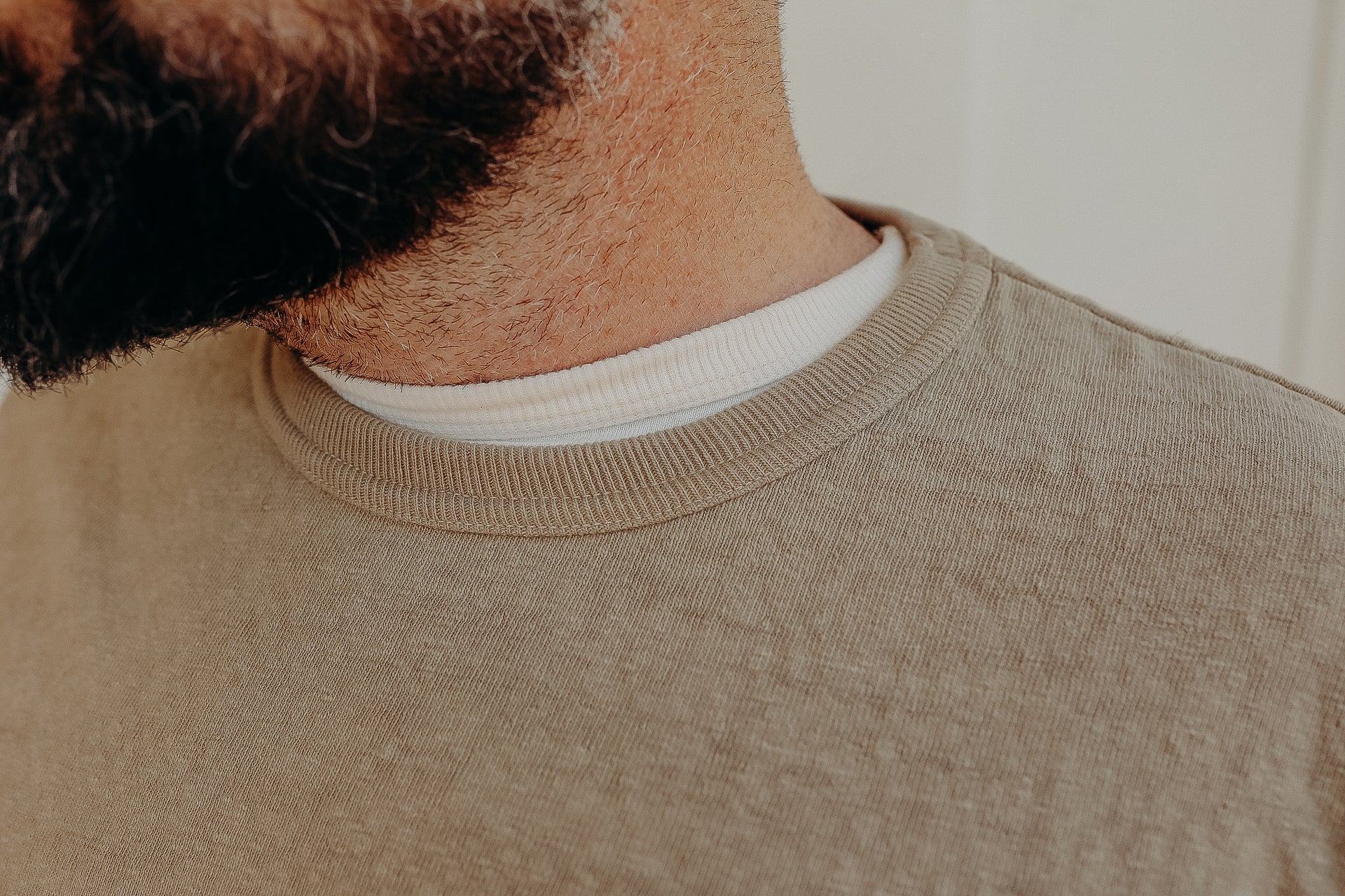 UES No.8 Slub Nep s/s T-Shirt -Sand – Iron Shop Provisions