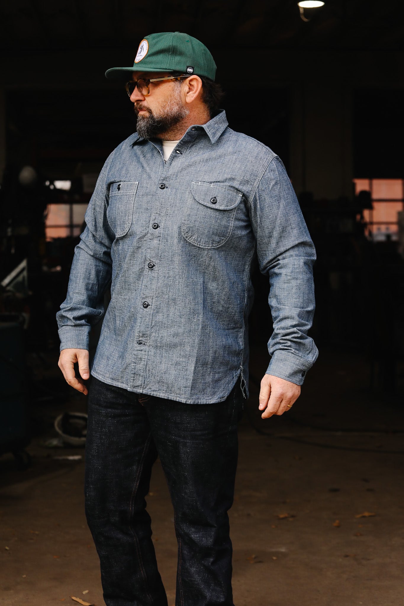 Work Shirt- Rinsed Chambray – Iron Shop Provisions