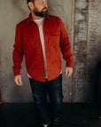 Alamo Shirt, Cotton Twill- Tiger Heron