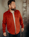Alamo Shirt, Cotton Twill- Tiger Heron