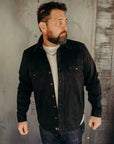 Alamo Cotton Twill Shirt in Marshall Black