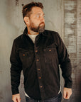 Alamo Cotton Twill Shirt in Marshall Black