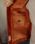 Grant Jacket- Cognac Leather