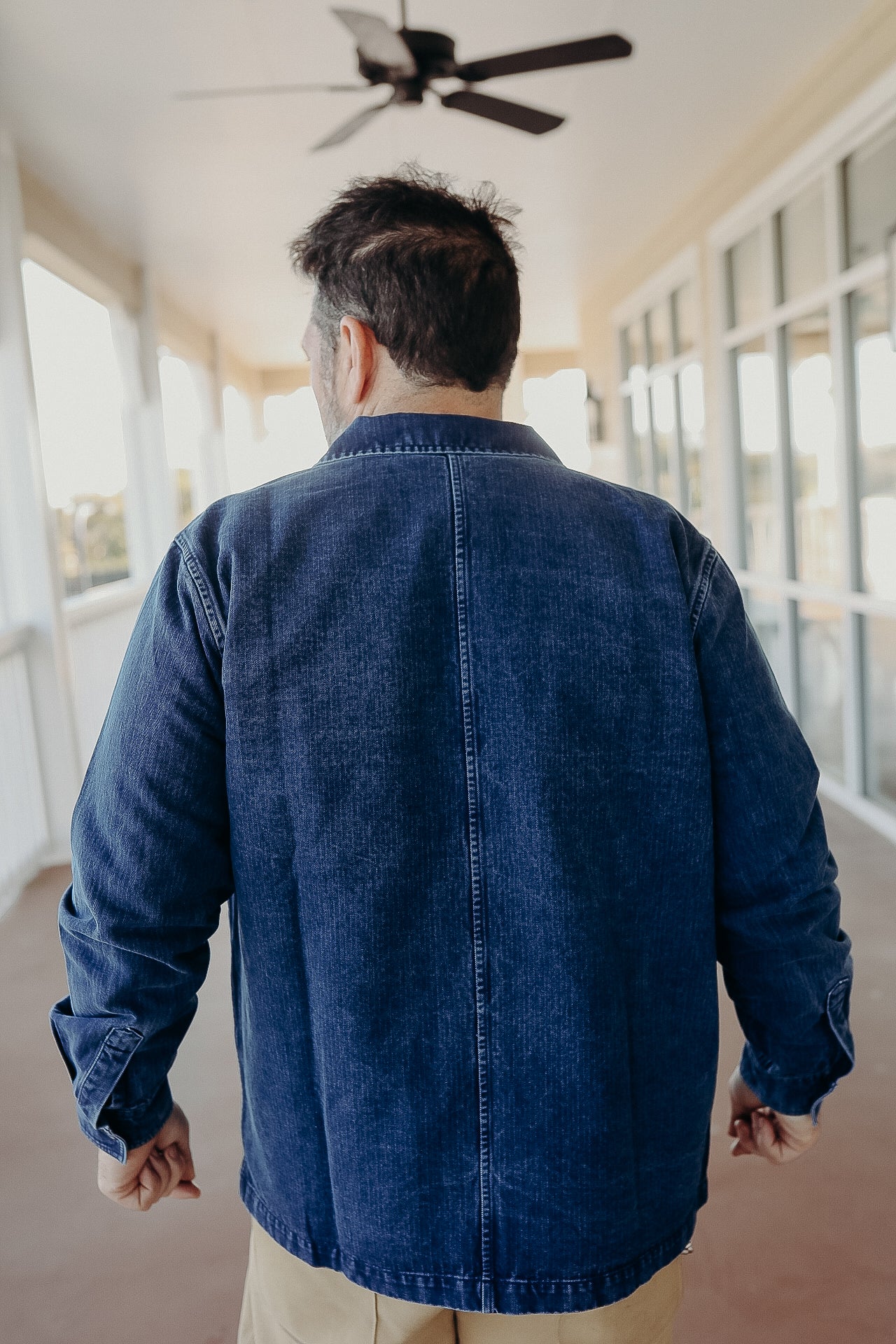 French Work Jacket-Indigo HBT – Iron Shop Provisions