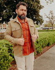 Dayton S/S- Orange Stripe