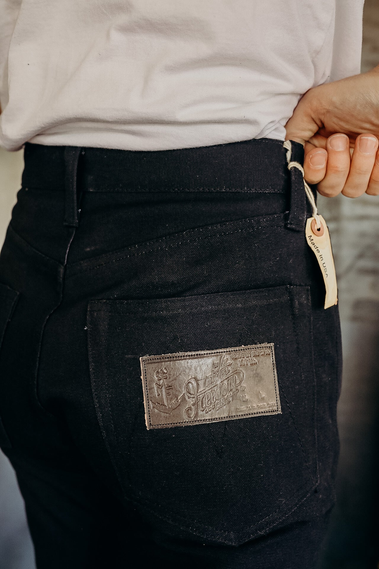 CALIFORNIAN LOT 64 - "FRONTIER DUCK CANVAS" - DARK NAVY