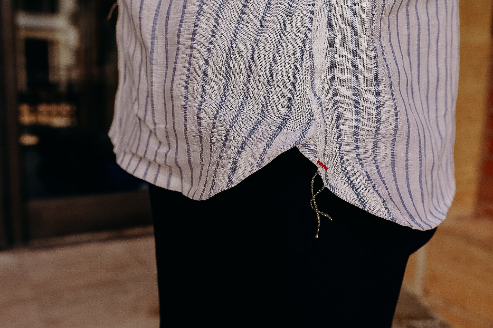Aristocrat Shirt - Nos Linen Stripe