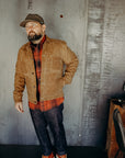 Riders Jacket Waxed Canvas Rust