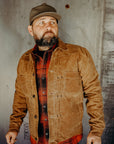 Riders Jacket Waxed Canvas Rust