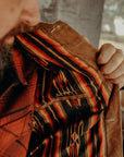 Riders Jacket Waxed Canvas Rust