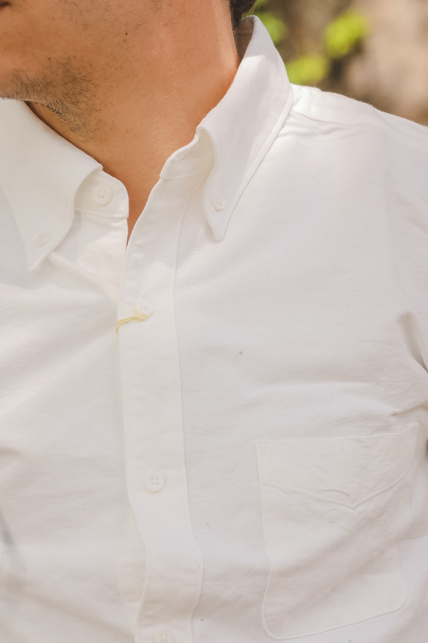 502205 UES BD Oxford Shirt - White – Iron Shop Provisions