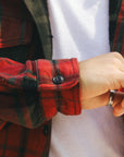 Extra Heavy Flannel Shirt-Red (502552)
