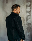14oz Selvedge Denim Modified Type III Jacket - Indigo Overdyed Black IH-526-142OD