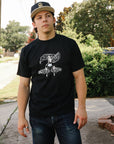 ISP x Buffalo Nickel "Starting Line" Loopwheel Tee-Black