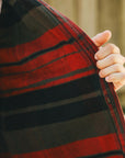 Extra Heavy Flannel Shirt-Red (502552)