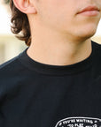 ISP x Buffalo Nickel "Starting Line" Loopwheel Tee-Black