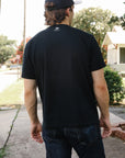 ISP x Buffalo Nickel "Coffin" Loopwheel Tee-Black
