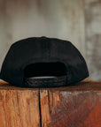 Waxed Vintage Trucker- Black