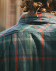 Extra Heavy Flannel Shirt-Green (502551)