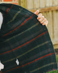 Extra Heavy Flannel Shirt-Green (502551)