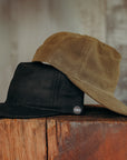 Waxed Vintage Trucker- Black