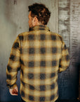 BM Shirt Gold Ombre Plaid