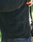 Single Rib Cardigan-Black (772301)