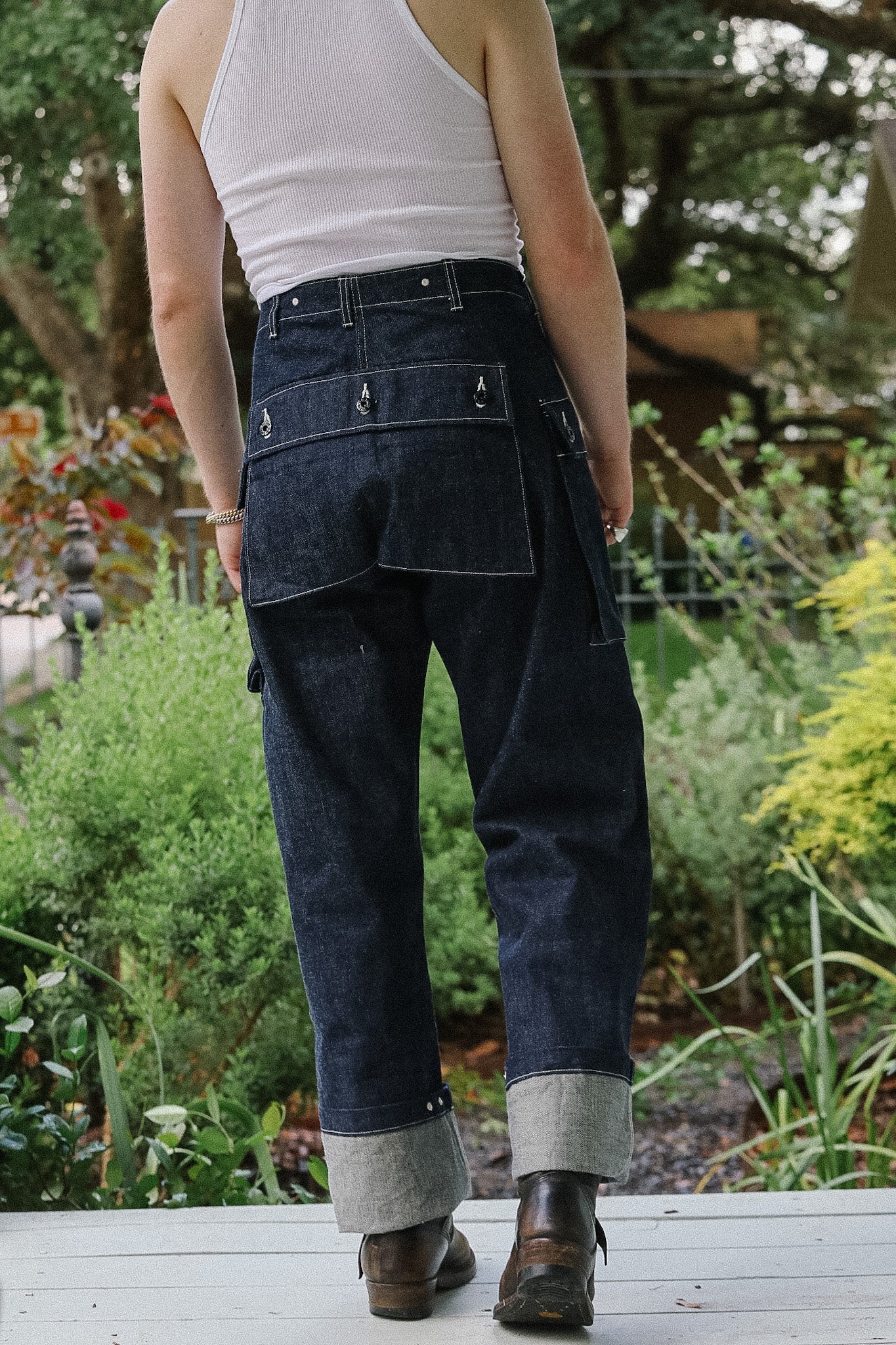 BR42637 Buzz Rickson U.S. Marine Corps M-1944 Civilian Denim Pants