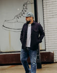 Field Jacket Indigo Knit Denim