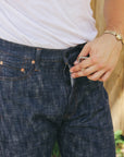 "SOU-AI" Selvedge Regular Straight- Twin Indigo (D1894)