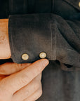 Sideras Shirt, Corduroy, Petrol