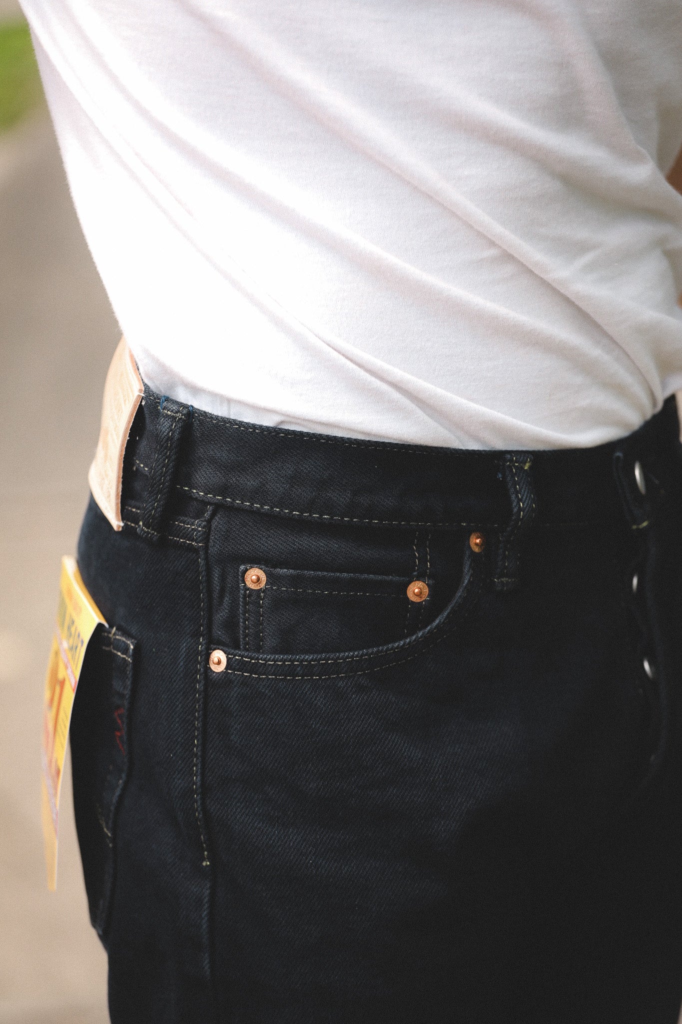 IH-634S-B Iron Heart 21oz Selvedge Denim Straight Cut Jeans