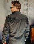 Sideras Shirt, Corduroy, Petrol