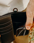 Medium Shell Cordovan Wallet - navy