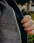 10oz Selvedge Denim Work Vest - Indigo IHV-48-IND