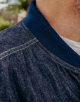 10oz Selvedge Denim Work Vest - Indigo IHV-48-IND
