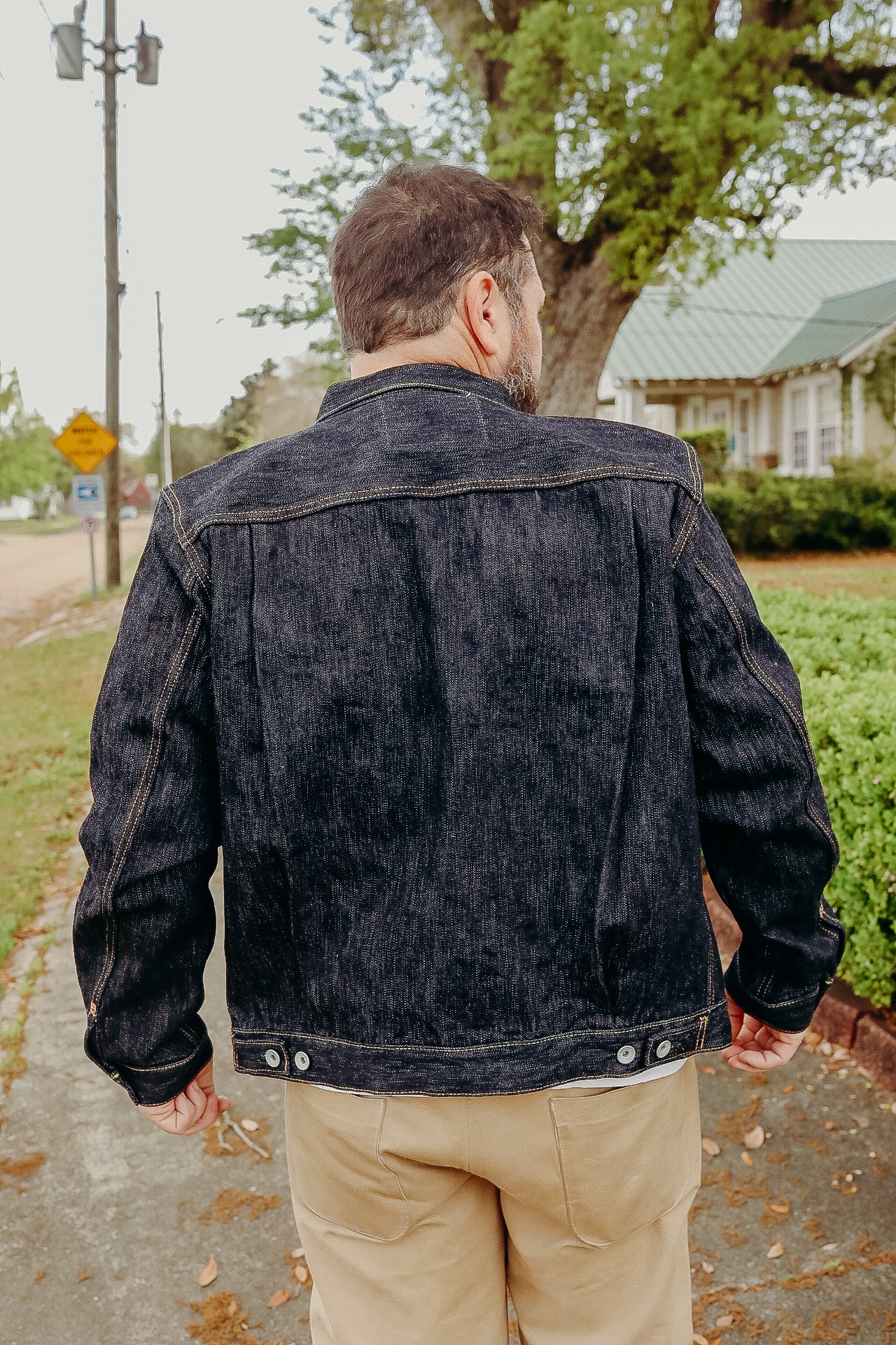 16oz Slubby Selvedge Denim Type II Jacket - Indigo IHJ-507