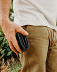 Small Shell Cordovan Wallet - Green