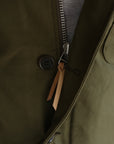 Whipcord A2 Deck Jacket - Olive Drab Green