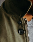 Whipcord A2 Deck Jacket - Olive Drab Green